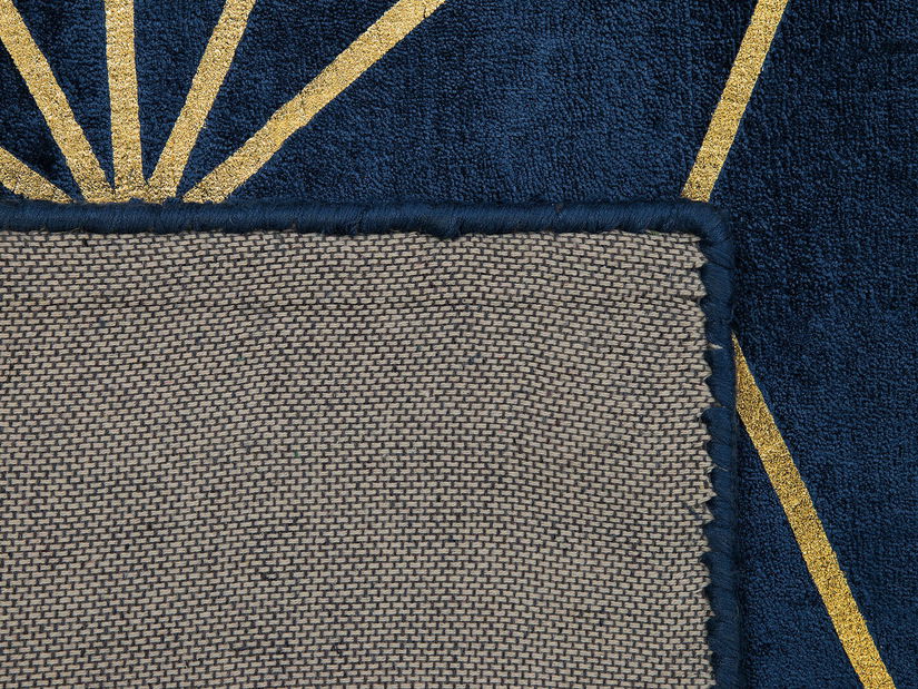 Szőnyeg 140x200 cm SILBE (szövet) (kék)