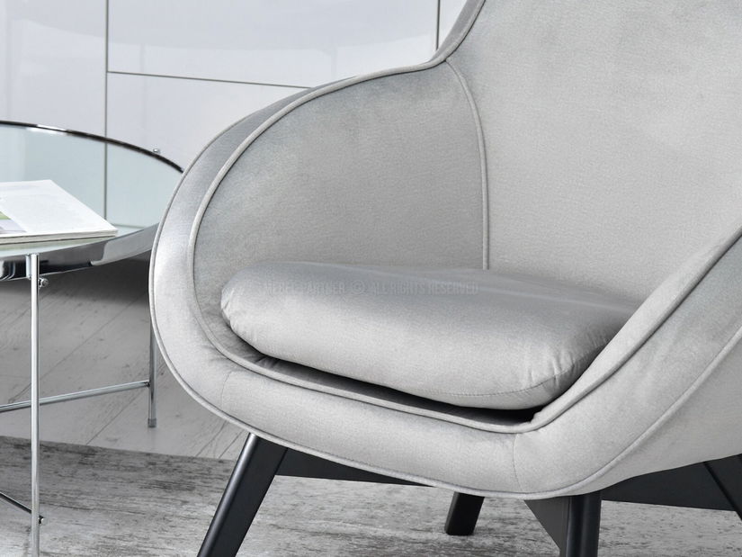 Relax fotel Merch (szürke + fekete)