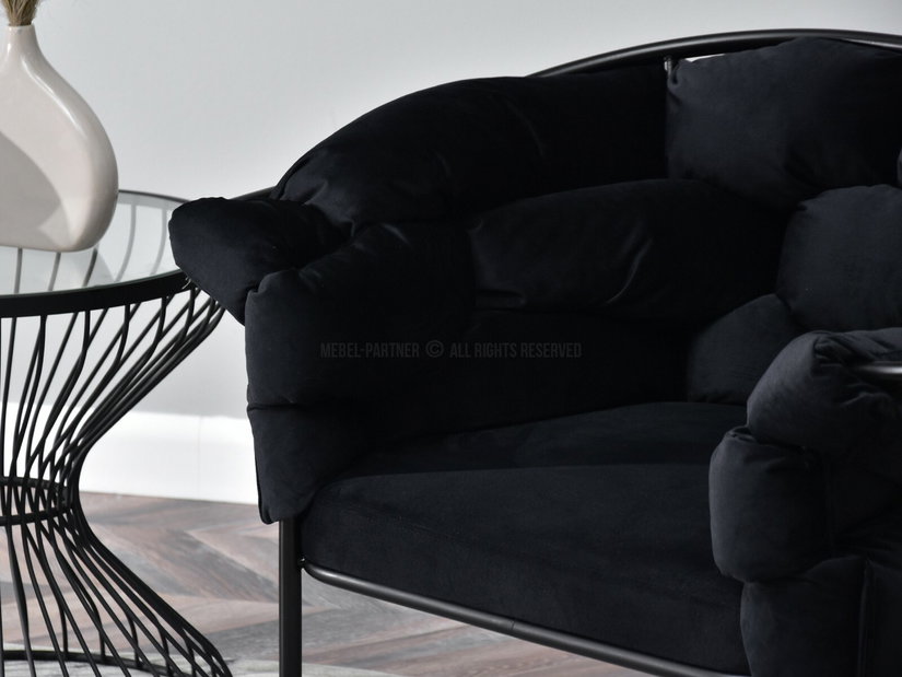 Relax fotel Piplio (fekete)