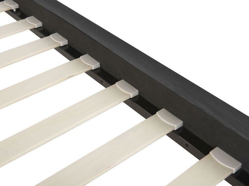 Manželská posteľ 160 cm Linux (čierna)