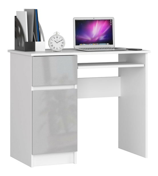 PC stolík Bhaskar (metalický lesk) (L)