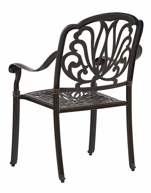 Set 4 kom. vrtnih stolica ANECO (tamno smeđa)