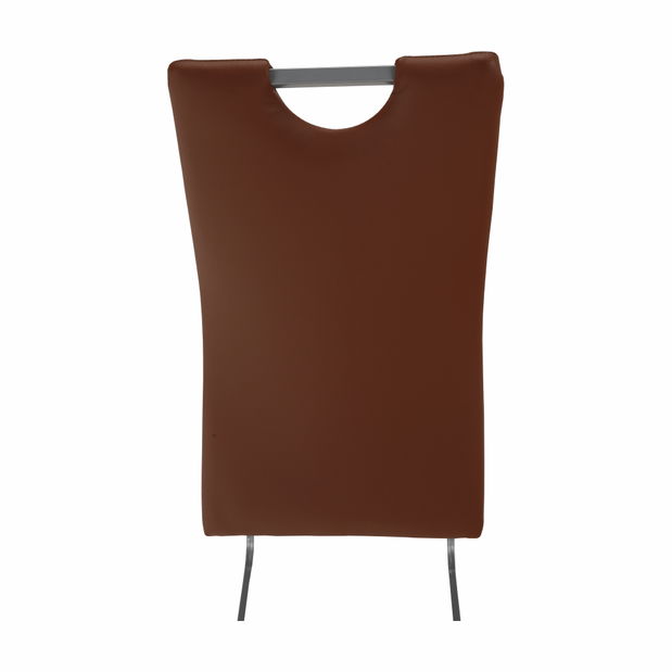 Scaun de sufragerie Dreka (maro) 