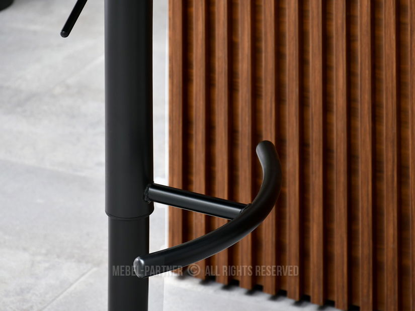 Stolička Haire (čierne drevo + čierna)