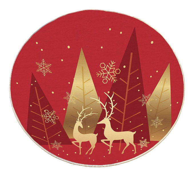 Koberec 100 cm Wopa (červená)