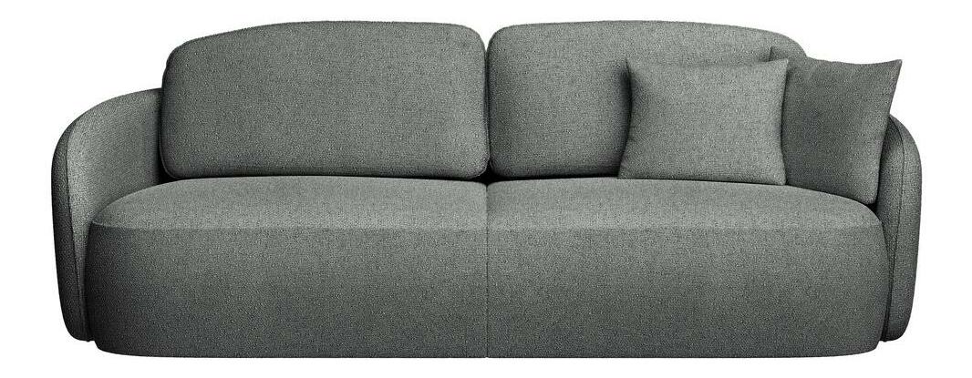 Pohovka trojsedačka Sheila (sivá + čierna)