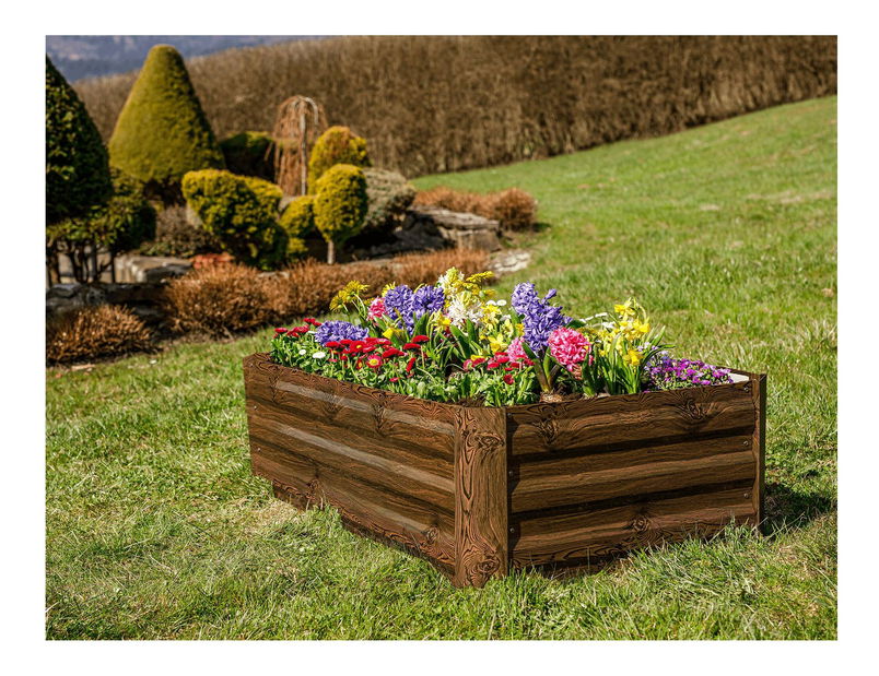 Vyvýšený záhon 2 Naipes (hnedá) 