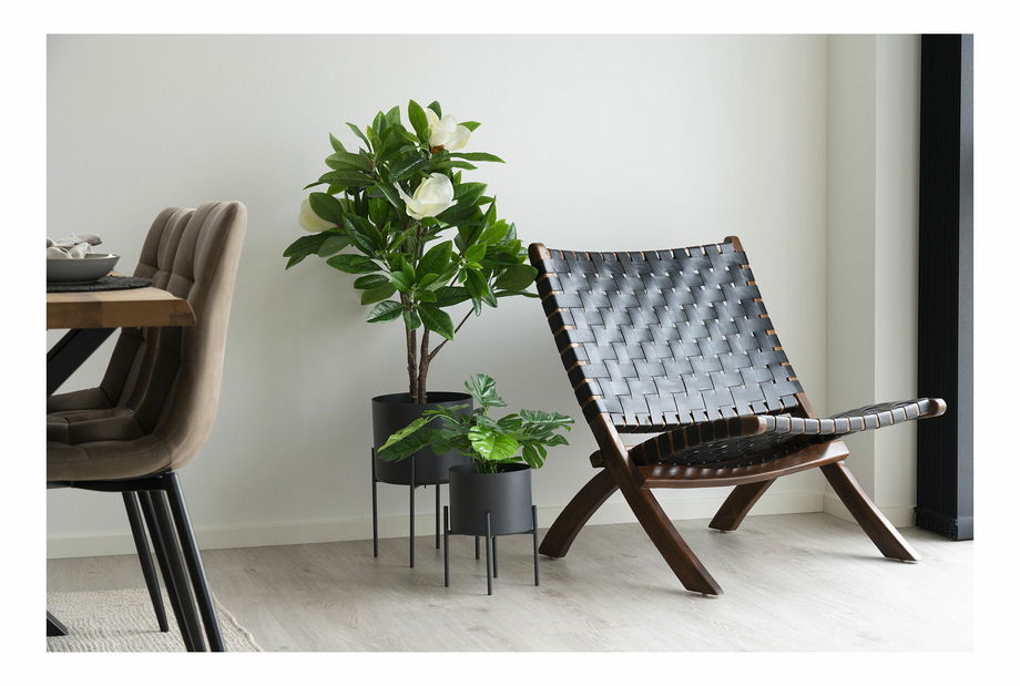 Set 2 ks kvetináčov Pmiloriaina (sivá)