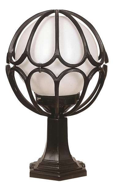 Iluminat de perete pentru exterior Aurora (Negru + alb)