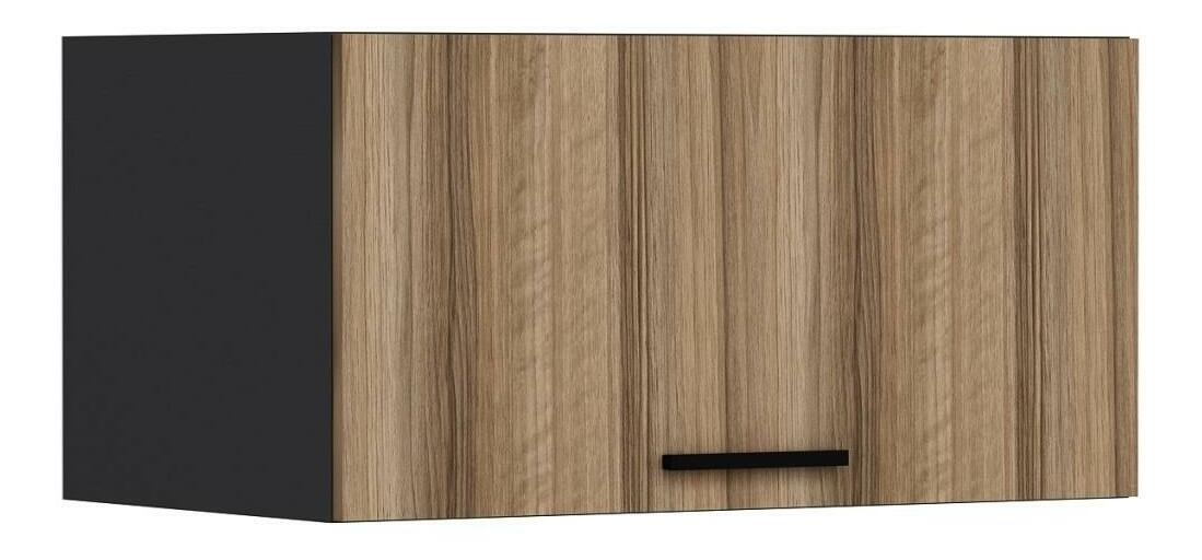 Függesztett szekrény Bubose 4 (antracit + dore) 