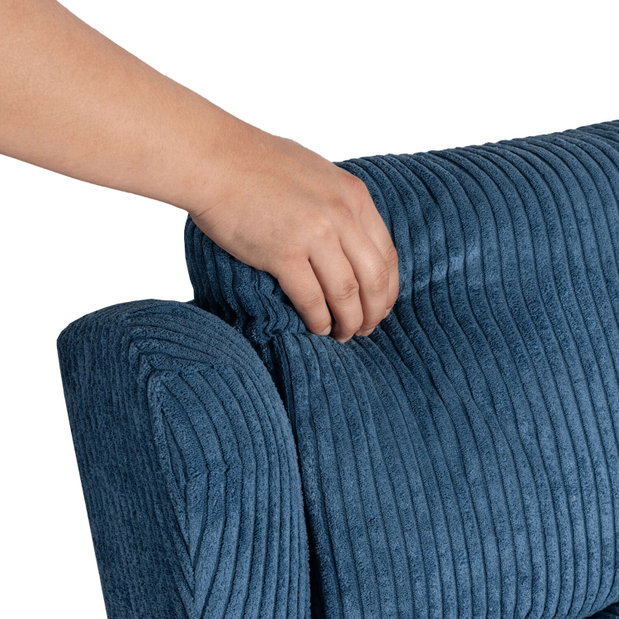 Relaxačné kreslo Solian (tmavomodrá)