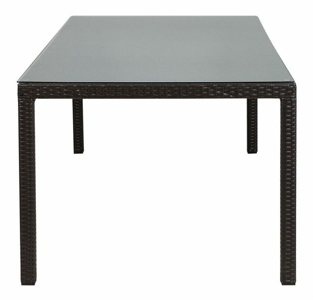 Záhradný stôl Talian 220 (tmavohnedá)