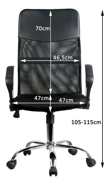 Scaun de birou Faelan (gri)