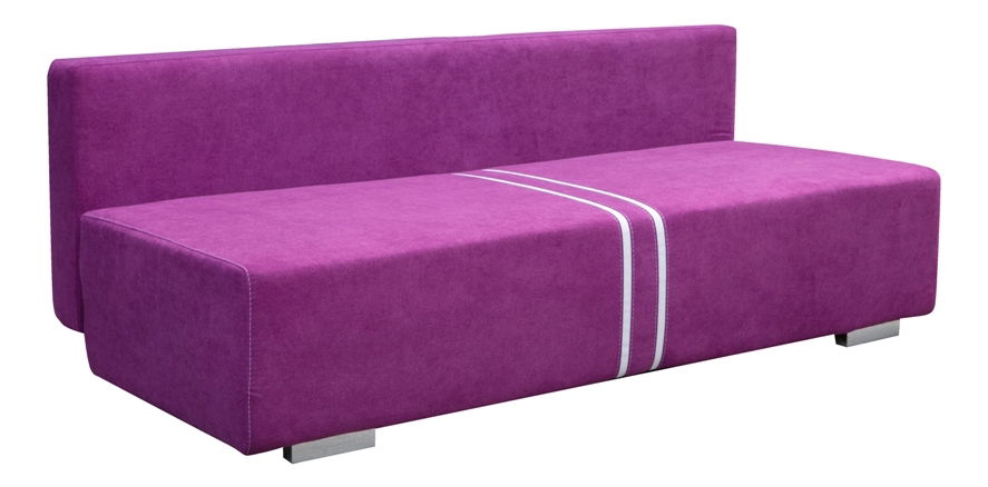 Canapea trei locuri Mallory (roz închis)