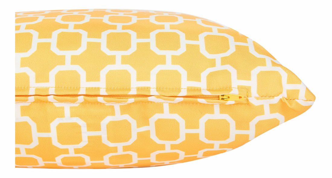 Set vrtnih jastučića 2 kom. 45 x 45 cm CALENDINE (žuta)