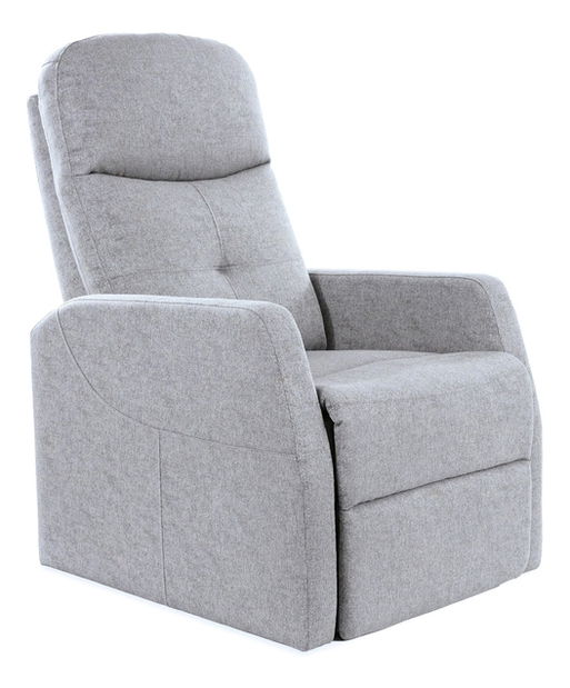 Relaxačné kreslo Alverta (sivá)