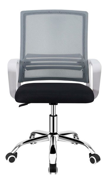 Scaun de birou Apilo 2 (gri + negru + alb)