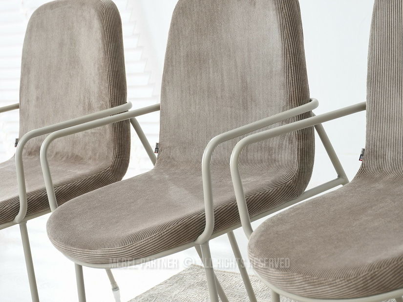 Scaun Ulrika (bej închis + bej)