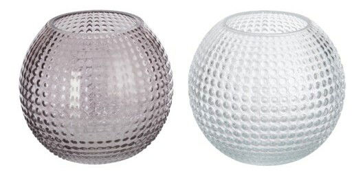 Svietnik Jolipa Na čajovú sviečku (15x15x13cm) (Sivá) (2ks)