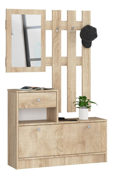 Predsieňová zostava Zariel (dub sonoma)