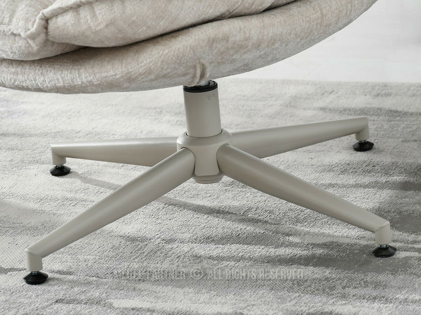 Kreslo Jaspier (béžová + krémová)