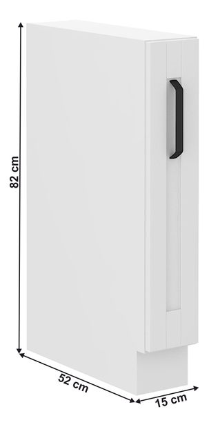 Donji ormarić s košarom na izvlačenje Lesana 1 (bijela) D15 CARGO *rasprodaja