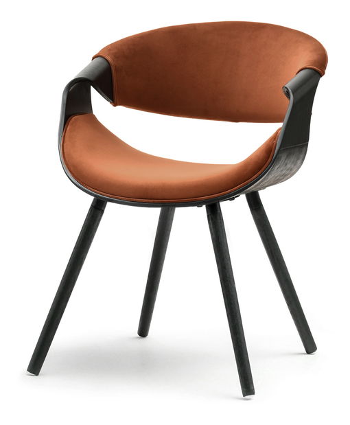 Jedálenská stolička Busque (čierna)