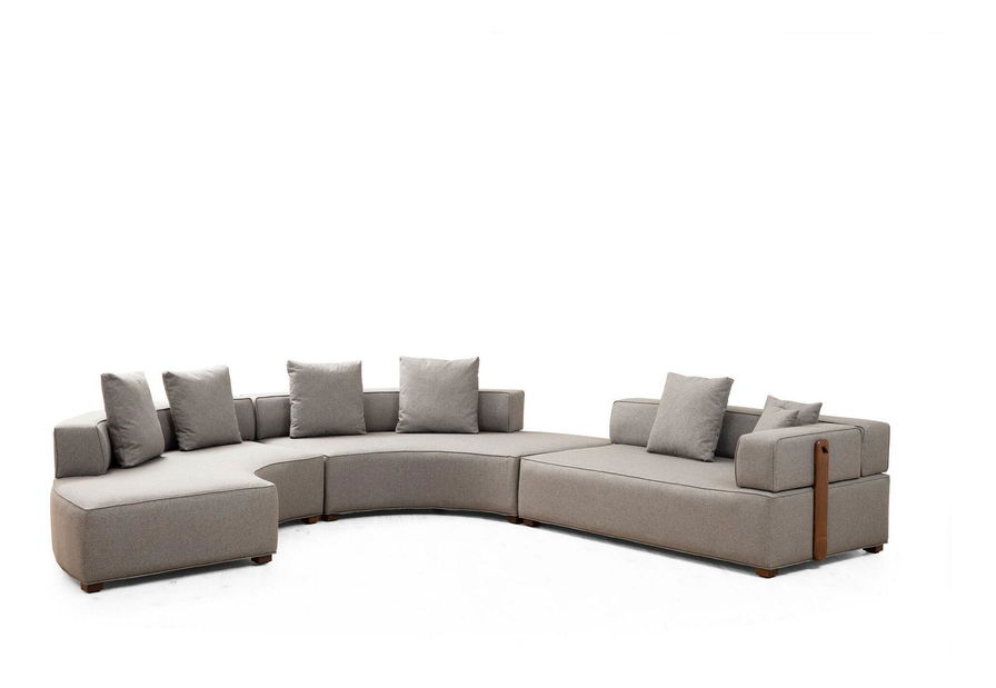 Rohová sedačka Gondulatta 2 (P) (sivá)