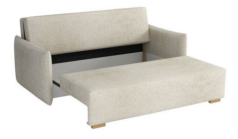 Canapea extensibilă Clovea Glov IV (Portocaliu) (cu sp. depozitare)