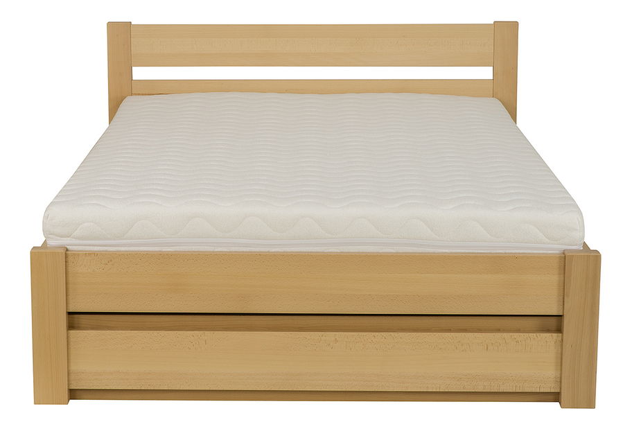 Franciaágy 200 cm LK 190 BOX (ágyráccsal és tárolóhellyel)