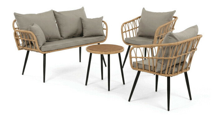 Záhradná zostava Fillia (béžová)