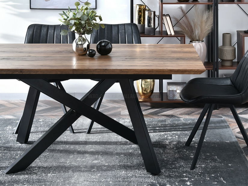 Blagovaonski stol Timmy (orah + crna)