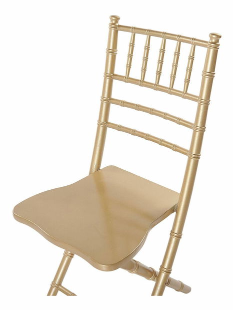 Set 4 ks. jedálenských stoličiek MASSA (zlatá)