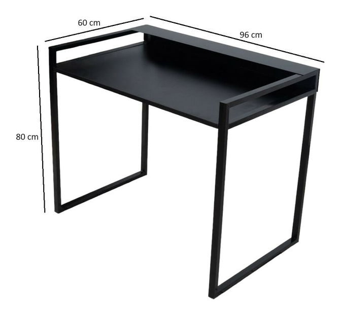 Masă PC Benjo (Negru)