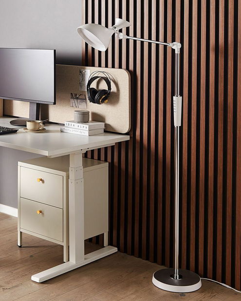 Stojanová lampa Agate (biela)