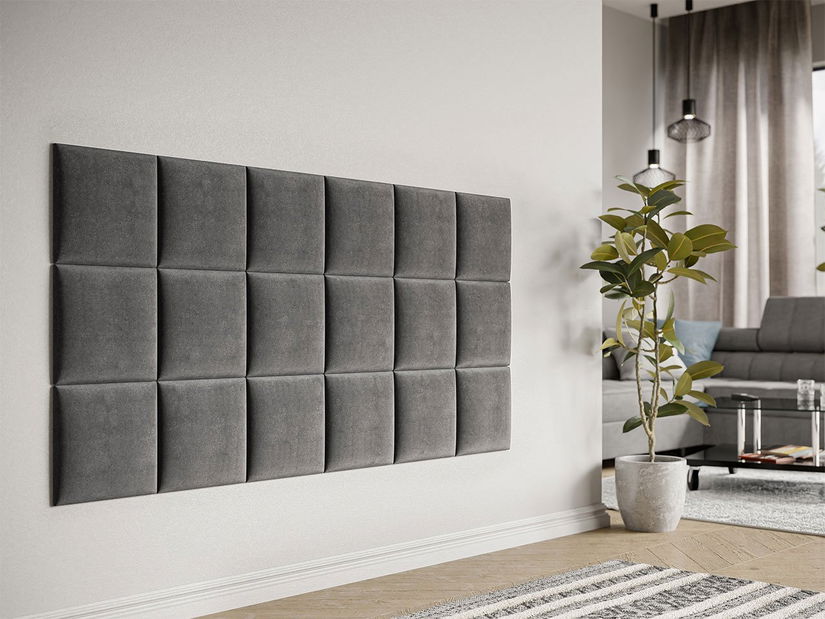 Kárpitozott fali panel 30x30 Pazara 30 30 (barna) 