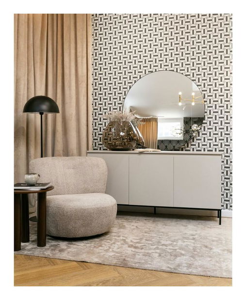 Dulap Bennasi B3 (bej + negru)