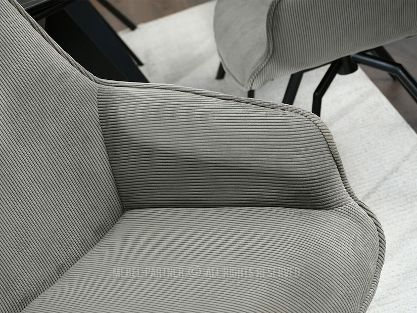 Scaun Liam (gri + negru)