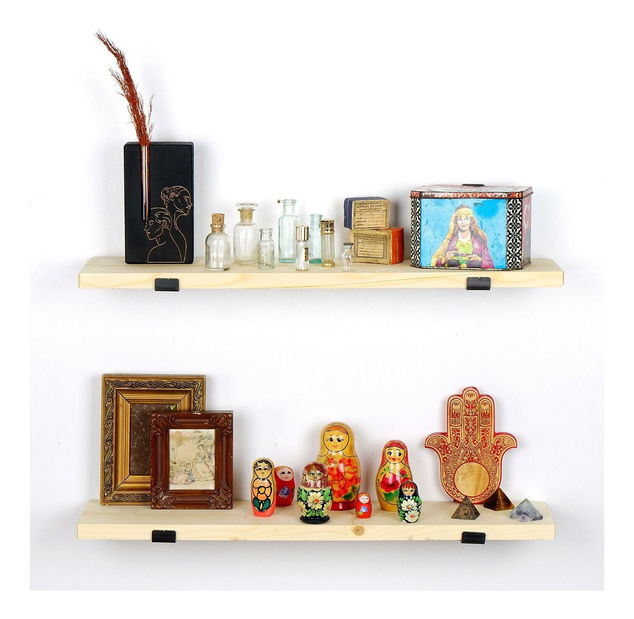 Set 2buc. polițe Dupone 5 (negru + stejar) 