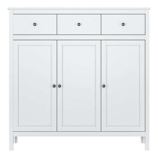 Comodă Otis 3d3s (alb)