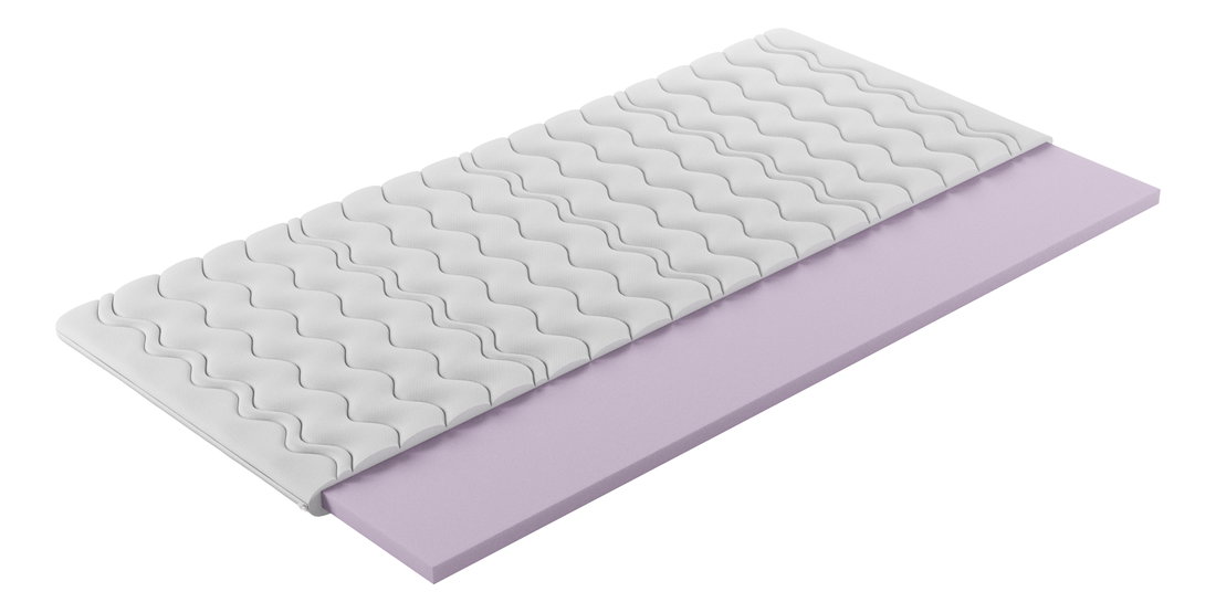 Habszivacs fedőmatrac 80 cm Tepe