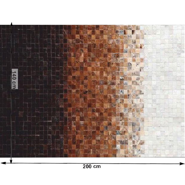 Luxusný kožený koberec 140x200 cm Korlug typ 7