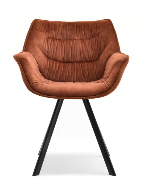 Scaun Nina (cupru + negru)