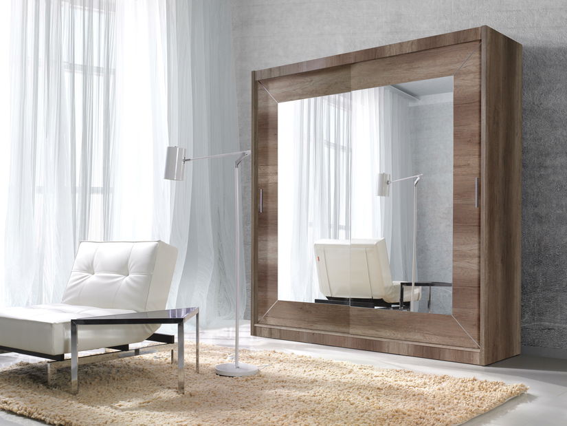 Šatníková skriňa Alva Typ 18 (country grey)