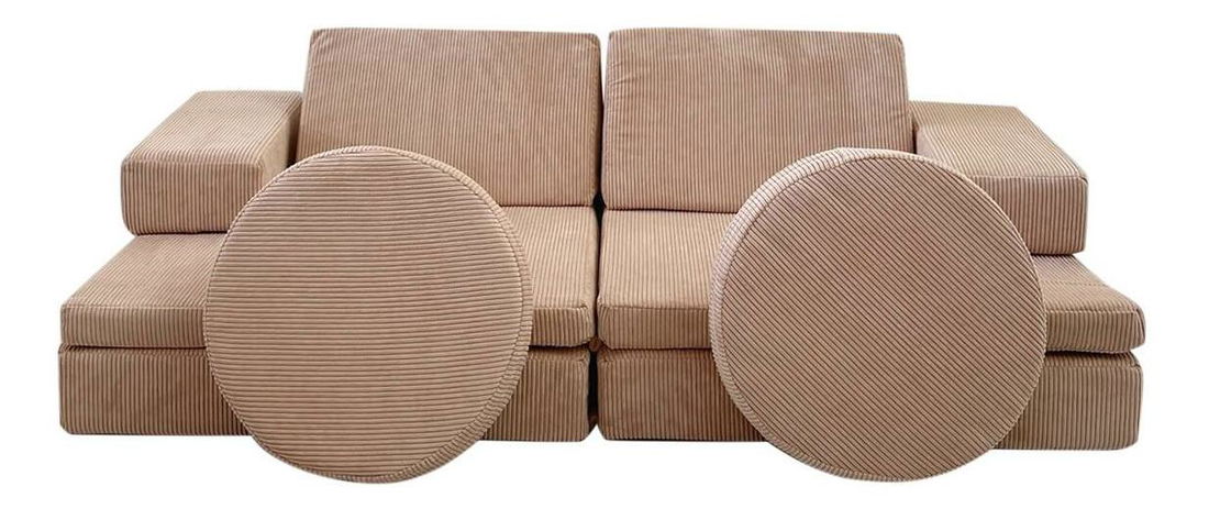 Kétszemélyes kanapé Puella (rózsaszín)