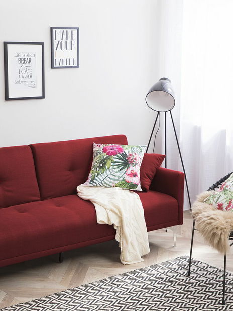 Canapea 3 locuri Labane (roșu) 