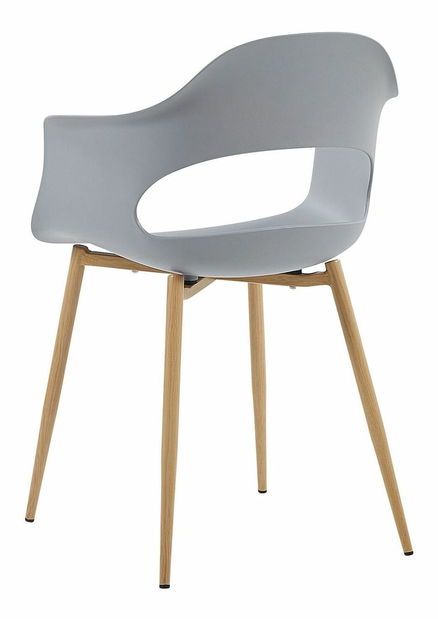 Set 2 kom. blagovaonskih stolica URCA (svijetlo siva)