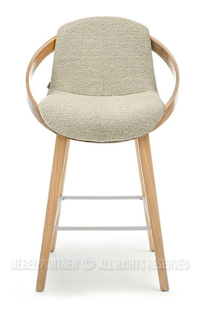 Scaun bar Lageze (bej + stejar)