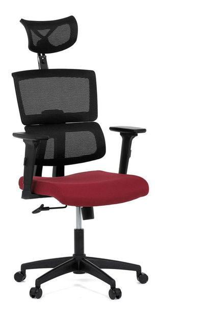 Irodai fotel Kurosadas (bordó + fekete)