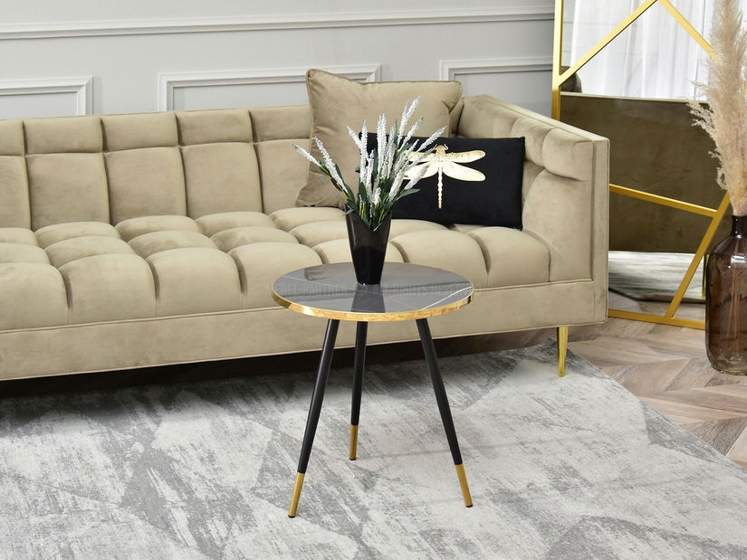 Măsuță de cafea Zoya S (grafit + negru)